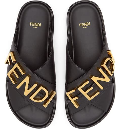 fendi slides sandals